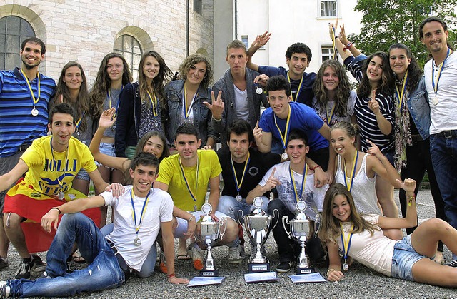 Die Schule Jesutes Lleida Collegi Cla...e Jungen-, Mdchen- und Schulwertung.   | Foto: Kolleg St. Blasien