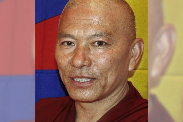 Tibetischer Mnch ber Selbstverbrennungen und die Unterdrckung durch China