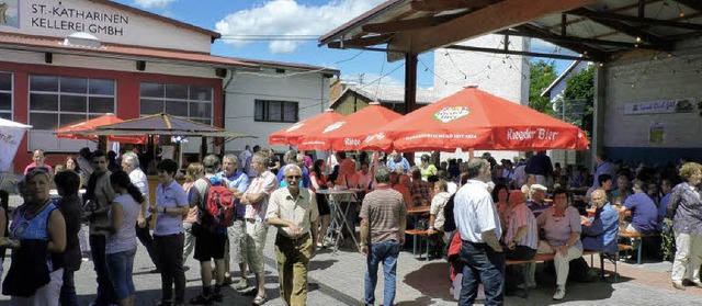 Tausende von Besuchern nutzten beim &#...Kulissen der St. Katharinen-Kellerei.   | Foto: Hlter-Hassler