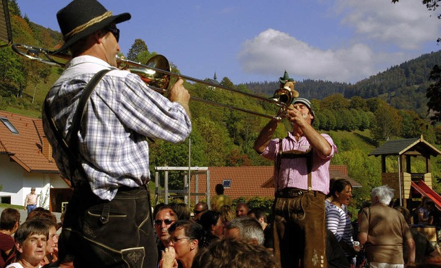 In Wieden spielt die Musik! Schon jetz...tober in Wieden mit den Zpflebrdern.  | Foto: archivfoto: verena wehrle