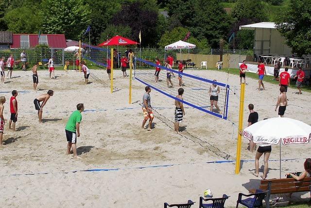 Spiel und Spa im Sand