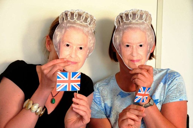 Very british, gell?! Die Kolleginnen B...it den Gewinnern in  London unterwegs.  | Foto: bz