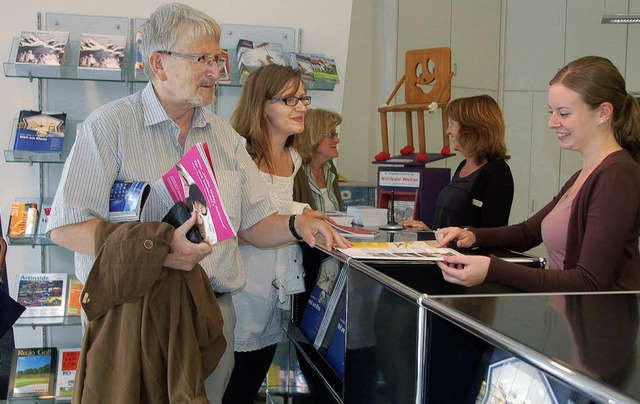 Die Touristinfo der WWT konnte geplant...gen Personalmangels nicht platzieren.   | Foto: WWT