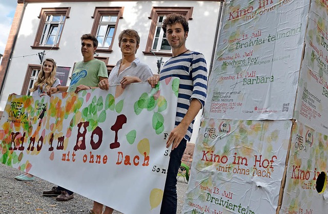 Laura Rimkus, Finn Kessler, Ruben Somm... Nellie und auf dem Neuen Marktplatz.   | Foto: Barbara Ruda