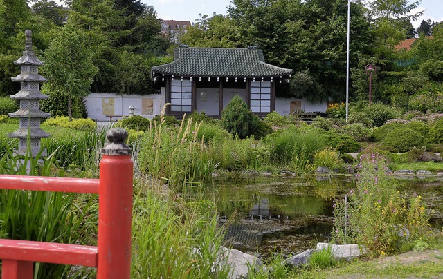 Der japanische Garten soll in den kommenden Jahren saniert werden.   | Foto: Martin Wunderle