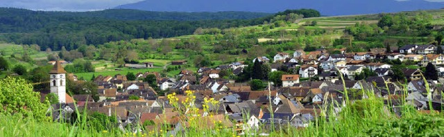 Eingebettet in die Landschaft, verfloc...r Wunsch, Unterzentrum zu werden, ab.   | Foto: Hans-Jrgen trul