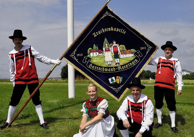 Fhnrich Andreas Flum, Vorsitzende Ber...rachtenkapelle Hartschwand-Rotzingen.   | Foto: Peter Schtz