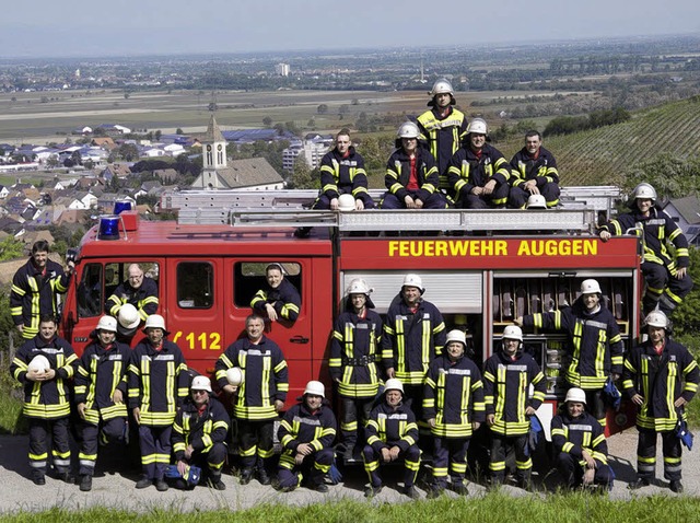 Die Auggener Feuerwehrleute erwarten fr ihr Fest zahlreiche  Besucher.   | Foto: Volker Mnch
