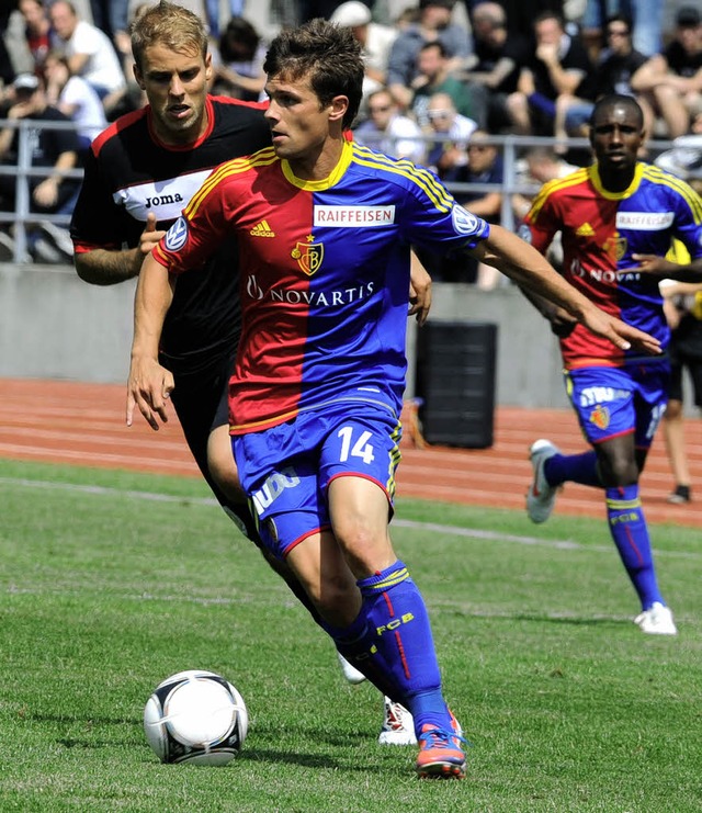 &#8222;Irgendwann werden die Zahnrder...em Umbruch beim FC Basel nicht bange.   | Foto: Meinrad Schn