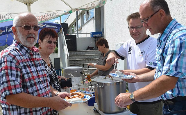 Beim Bayrischen Hock am Morgen  bliebe... des ESV  noch weitgehend unter sich.   | Foto: STEINECK