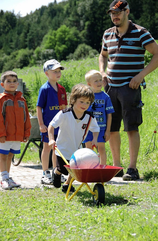 Viel Spa hatten alle Kinder beim Jugendtag des Frdervereins!  | Foto: Binner-Schwarz