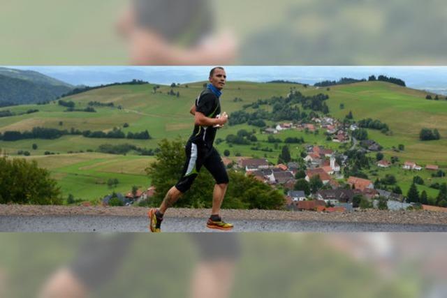 Der Abstieg war das Anstrengendste beim Panoramalauf