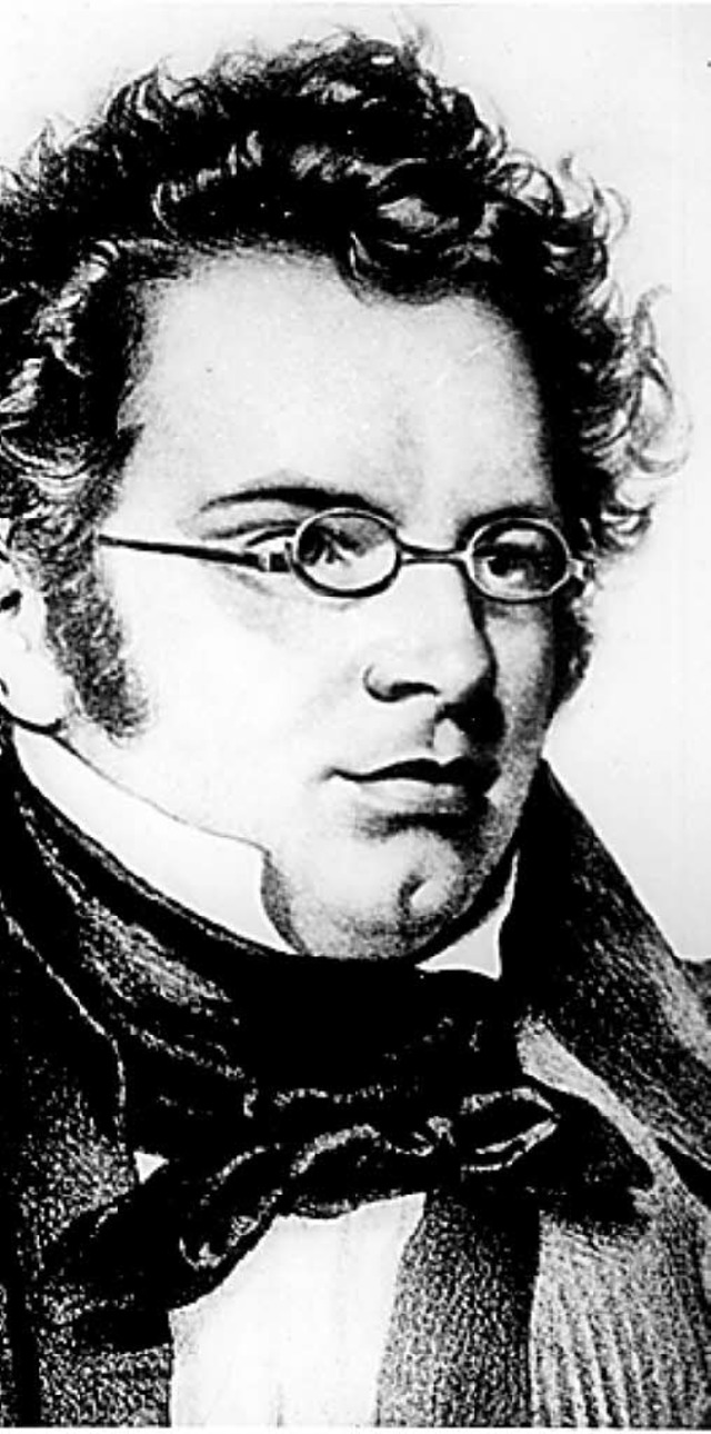 Meister der Operneinakter: Schubert, G...g, Mendelssohn, Mozart, Weber (v. l.)   | Foto: dpa (3)/Archiv (3)