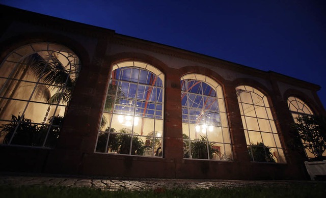 Die  Orangerie im Stadtpark im Lahrer ...eren Bereiche sind in der Diskussion.   | Foto: christoph breithaupt