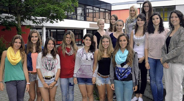 Spanische Austauschschlerinnen waren zu Gast am Lise-Meitner-Gymnasium.   | Foto: Martina Weber-Kroker