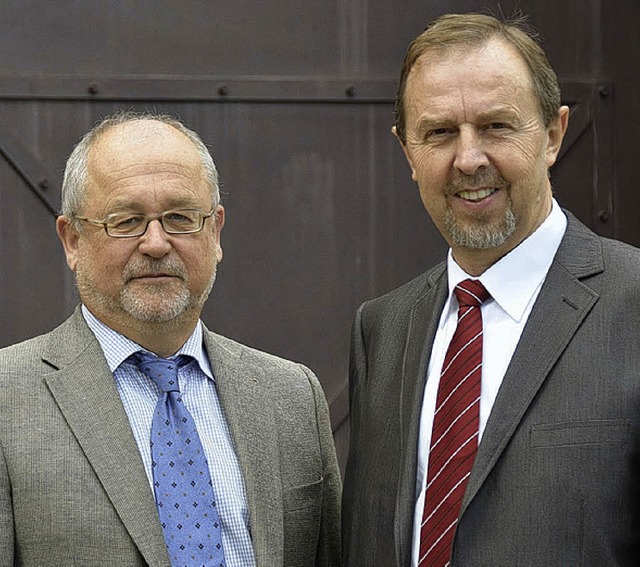 Gerhard Maurer-Hellstern  und Karl Zimmermann sorgen sich um den Justizvollzug.   | Foto: janz