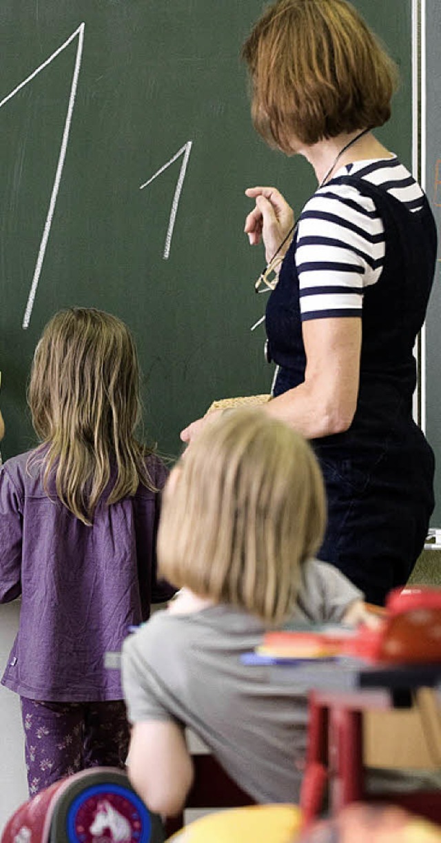 Weniger Kinder &#8211;  das bedeutet auch weniger Lehrer.  | Foto: DAPD