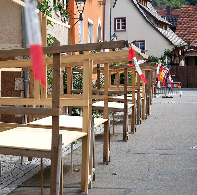 Wie hier in der Stockbrunnengasse sind...esucher nach Merdingen locken sollen.   | Foto: pressebro freiburg