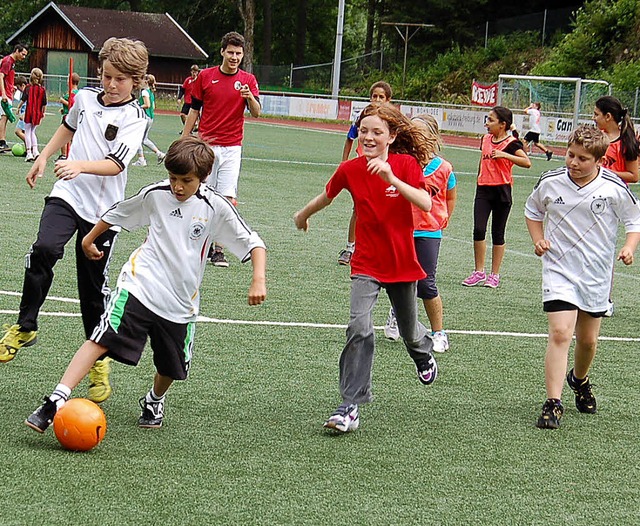 Gewinnen ist wichtig, aber lngst nich...chsle&#8220; des SC Freiburg auftrat.   | Foto: Jger