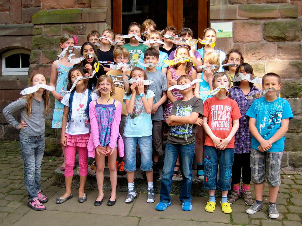 Klasse 4a der Luisenschule Lahr