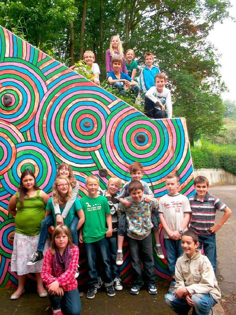 Klasse 4w der Silberbergschule Bahlingen 