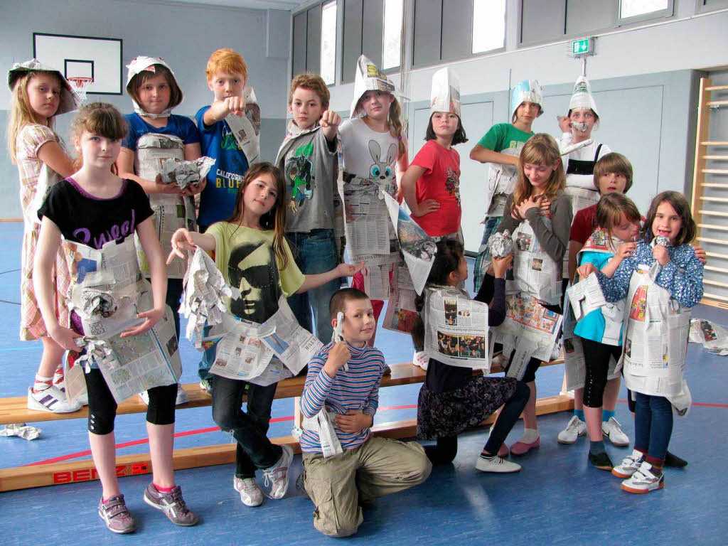 Klasse 4a der Grundschule Langenwinkel