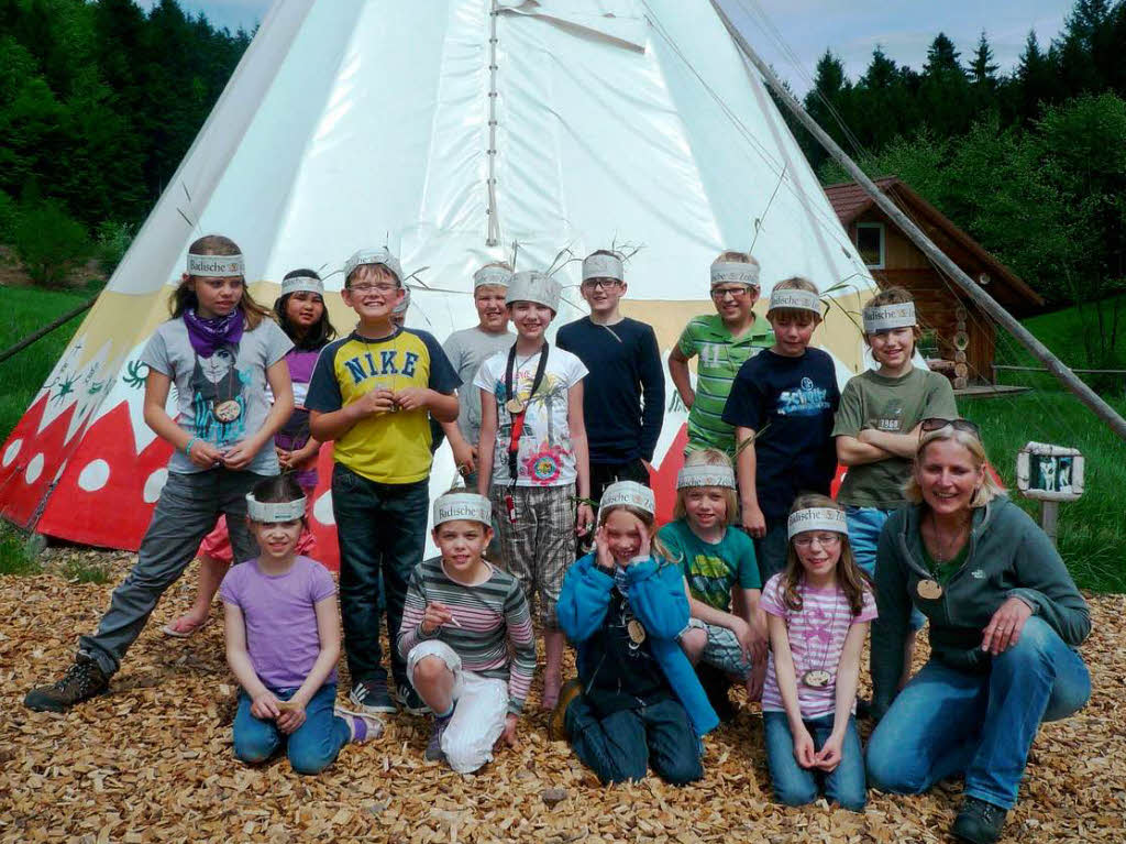 Klasse 4 b der Grundschule Sulz 