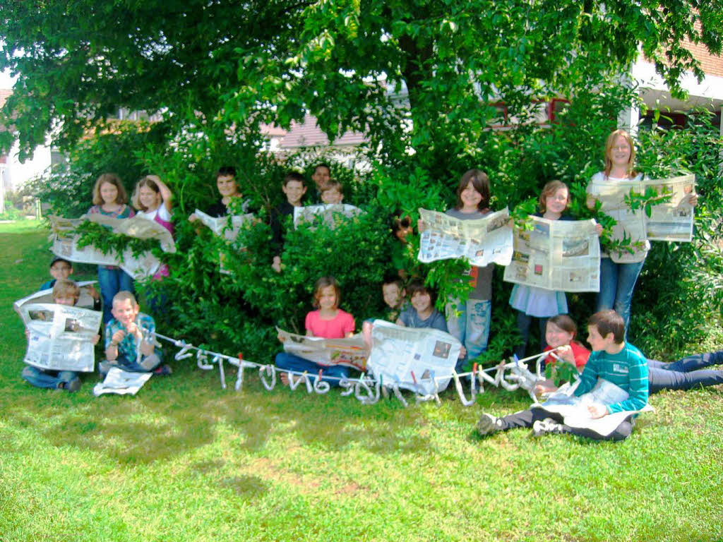 Klasse 4 der Karl-Person-Schule 