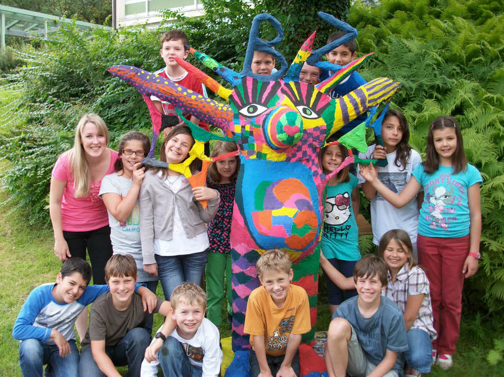 2. Platz – Klasse 4 a der Michaelschule  Riegel 