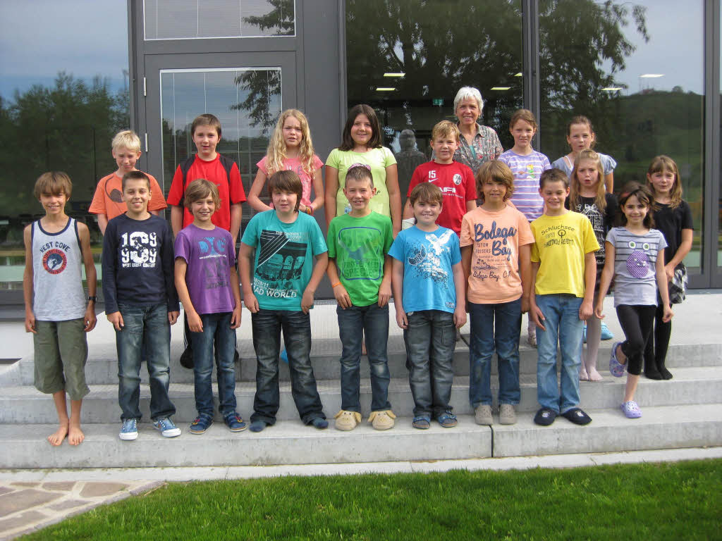 Klasse 4b der Rheinauen-Grundschule  Sasbach