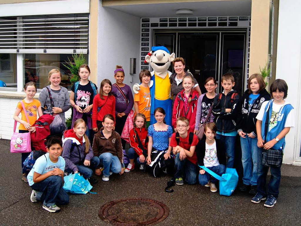 Klasse 4a der Schwarzenbergschule Waldkirch 