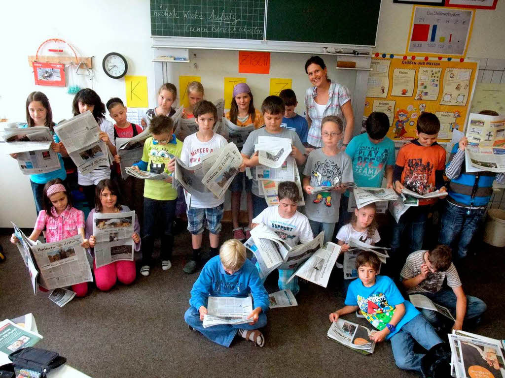 Klasse 4c der Grundschule Herbolzheim
