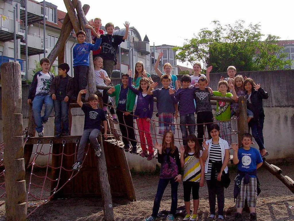 Klasse 4a der Geroldseckerschule Lahr 