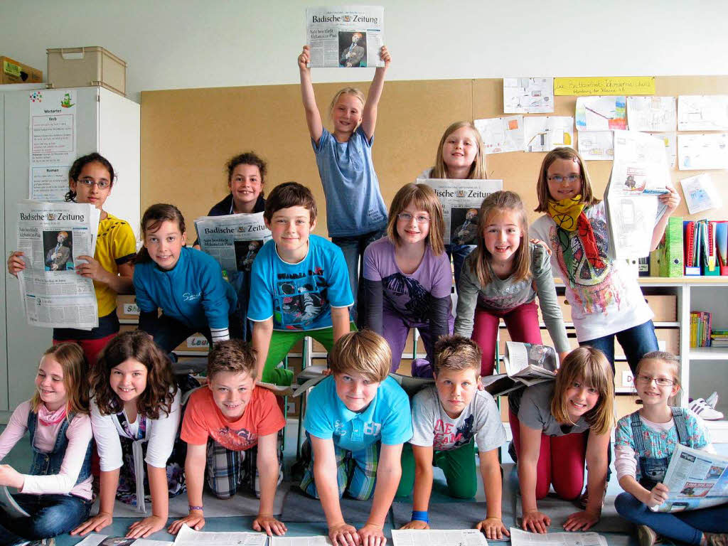 Klasse 4b der Grundschule Reichenbach