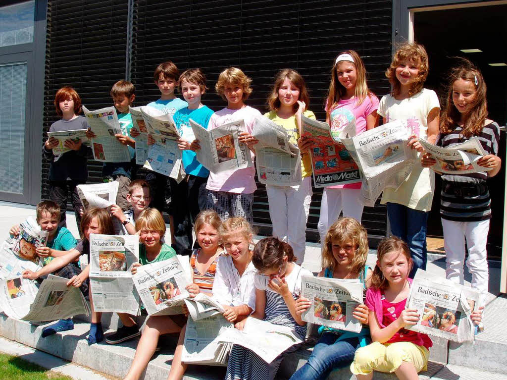 Klasse 4a der Rheinauen-Grundschule Sasbach