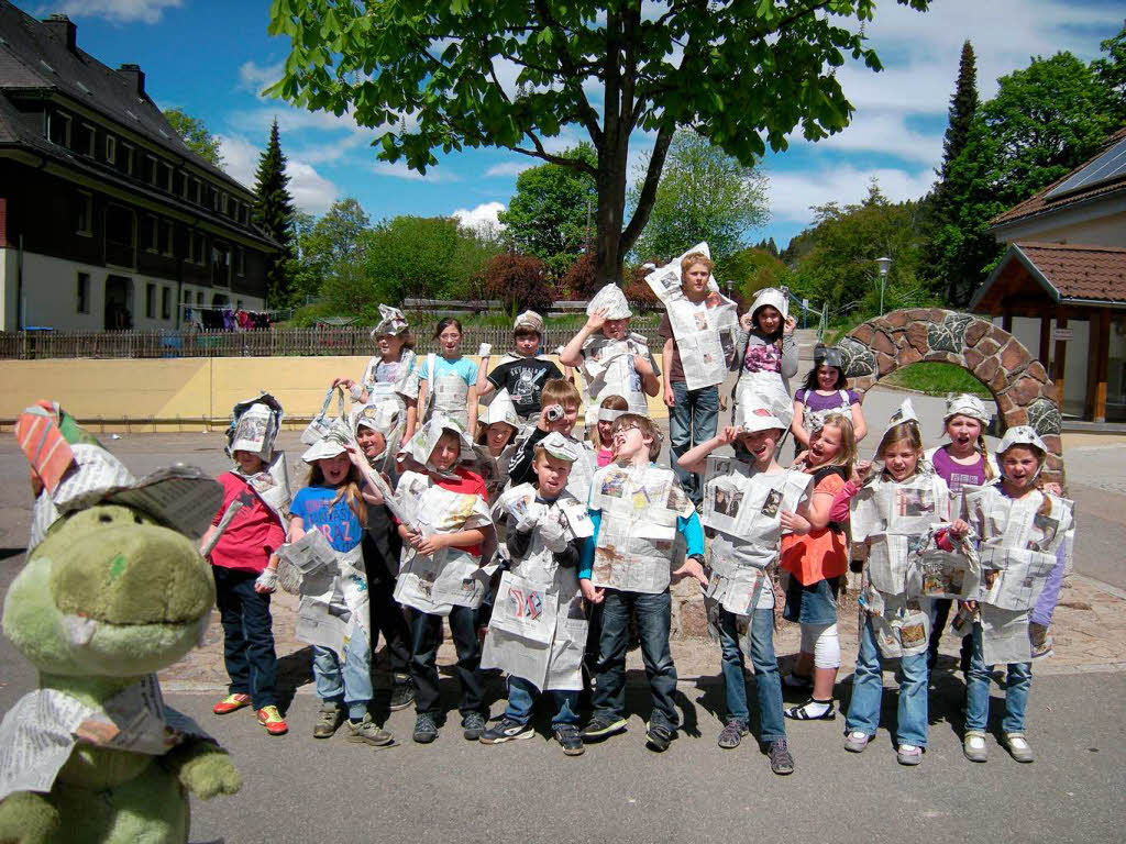 Klasse 4b der Sommerberg-Schule Lenzkirch 