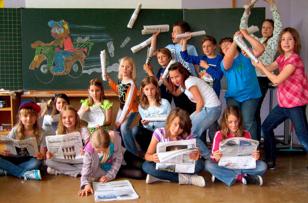 3. Platz  – Klasse 4 der Grundschule in Weizen Sthlingen 
