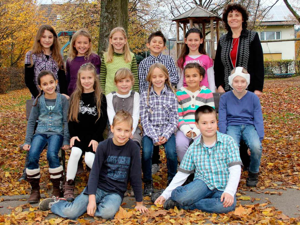 Klasse 4 der Grundschule Wallbach Bad Sckingen 