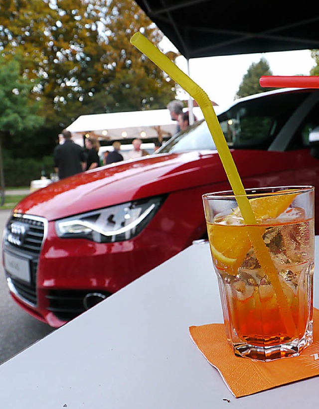 Cocktails und Neuwagen gibt es morgen bei Audi Link.    | Foto: BZ