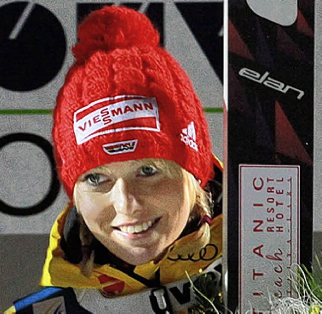 Skispringerin Melanie Fait aus Baiersbronn   | Foto: DPA