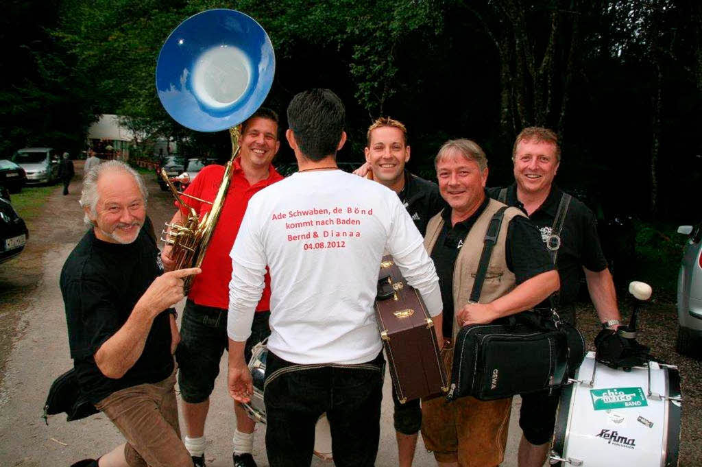 Impressionen vom Bezirksmusikfest mit Fahnenweihe der Trachtenkapelle Hartschwand-Rotzingen