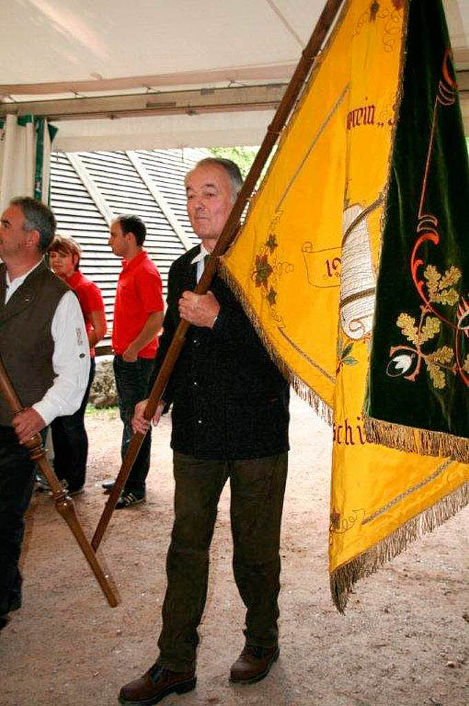 Impressionen vom Bezirksmusikfest mit Fahnenweihe der Trachtenkapelle Hartschwand-Rotzingen