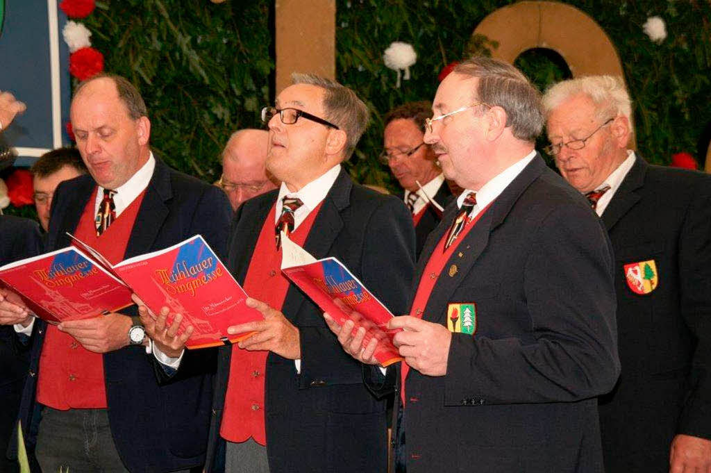 Impressionen vom Bezirksmusikfest mit Fahnenweihe der Trachtenkapelle Hartschwand-Rotzingen