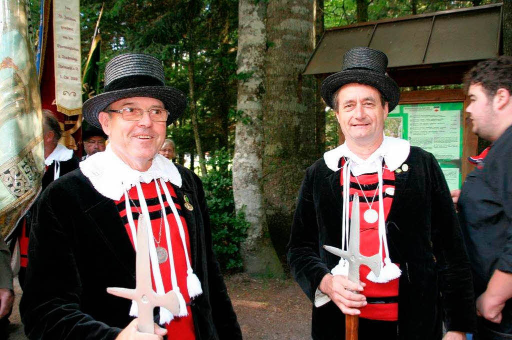 Impressionen vom Bezirksmusikfest mit Fahnenweihe der Trachtenkapelle Hartschwand-Rotzingen