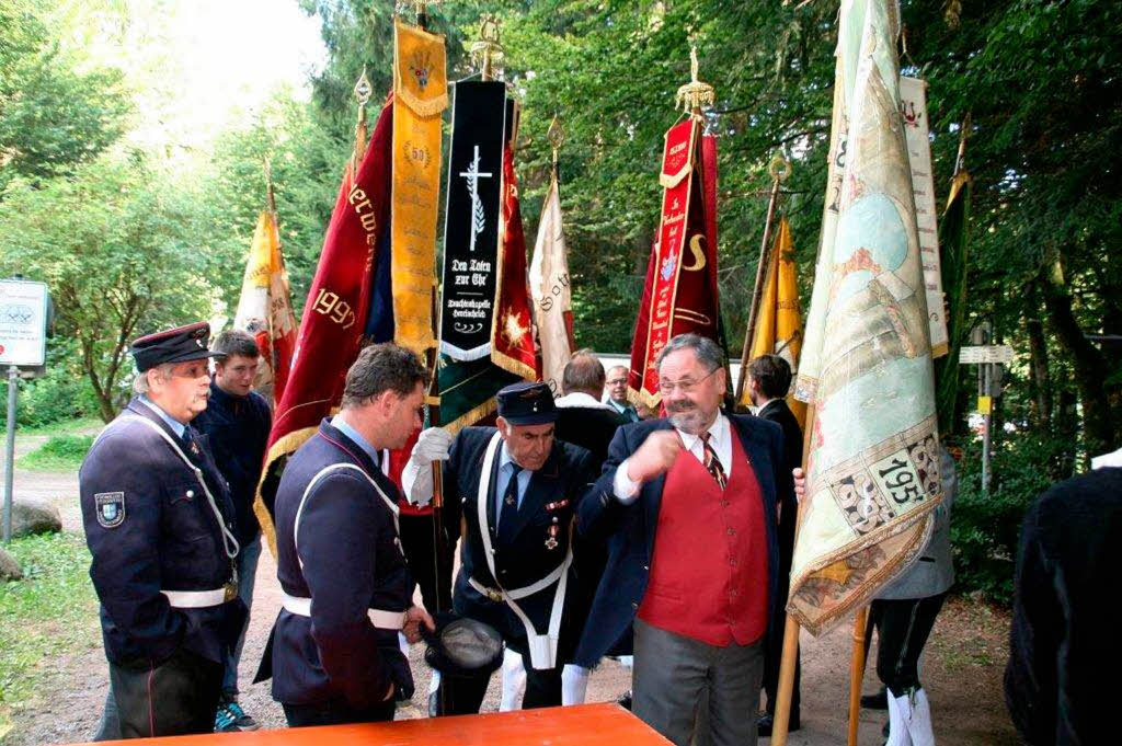 Impressionen vom Bezirksmusikfest mit Fahnenweihe der Trachtenkapelle Hartschwand-Rotzingen