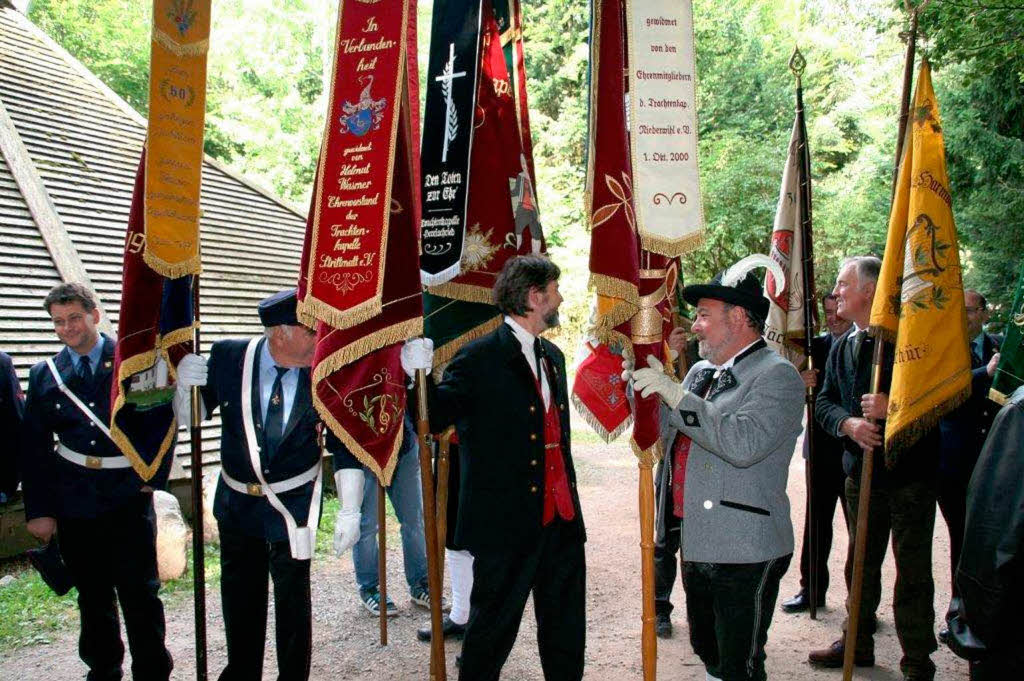 Impressionen vom Bezirksmusikfest mit Fahnenweihe der Trachtenkapelle Hartschwand-Rotzingen