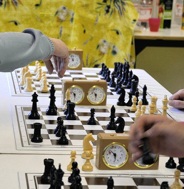 Schach &#8211; matt! Das Angebot kam gut an.   | Foto: Nicolas schmid