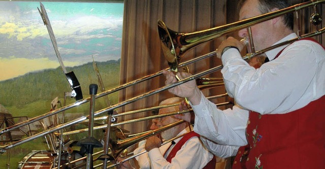 Der Musikverein Todtmoos erffnete das Fest musikalisch.   | Foto: Christiane Sahli
