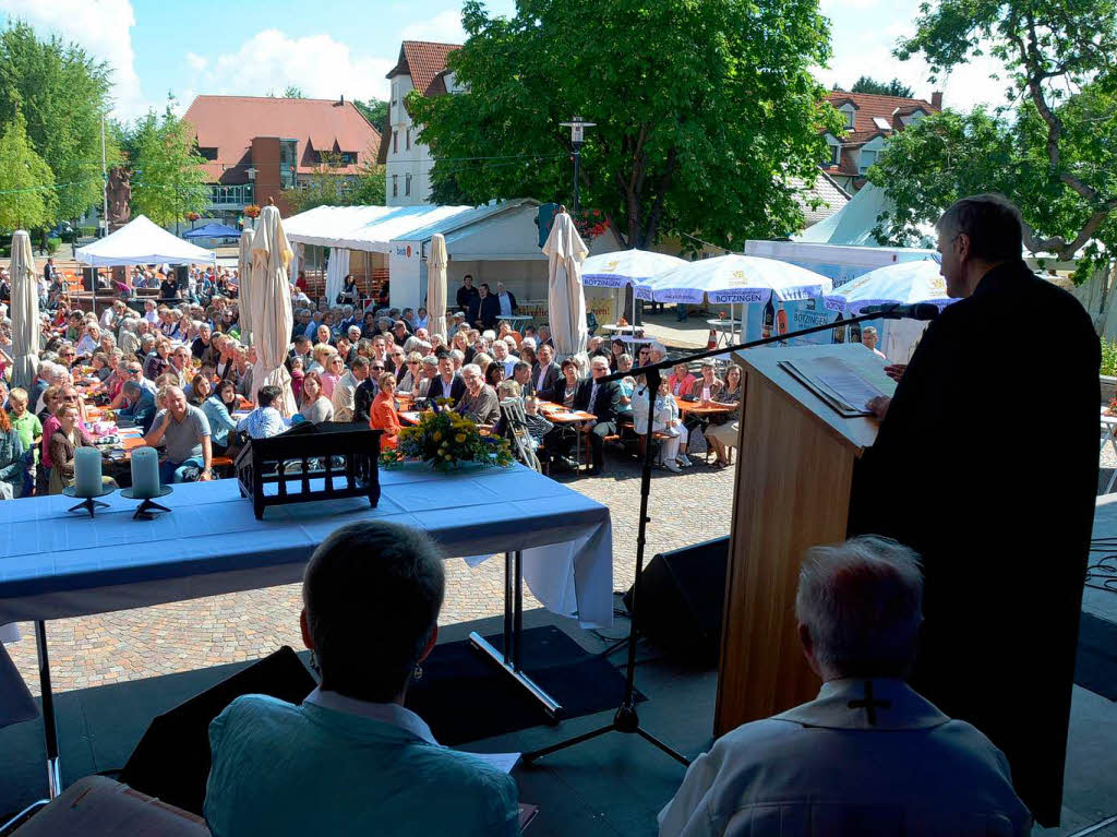 Beim Gottesdienst