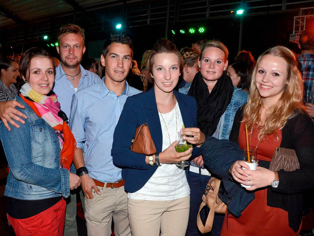 Gute Stimmung bei der Day & Night-Hangarparty.